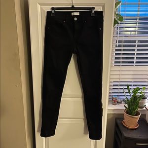 Modern skinny LOFT black denim pants size 28/6